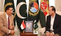 فیلڈ مارشل سے انڈونیشیا کے وزیر دفاع کی ملاقات