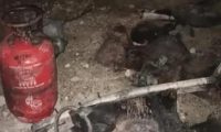 گیس سلنڈر لیکج کے باعث گھر میں آتشزدگی،5افراد زخمی
