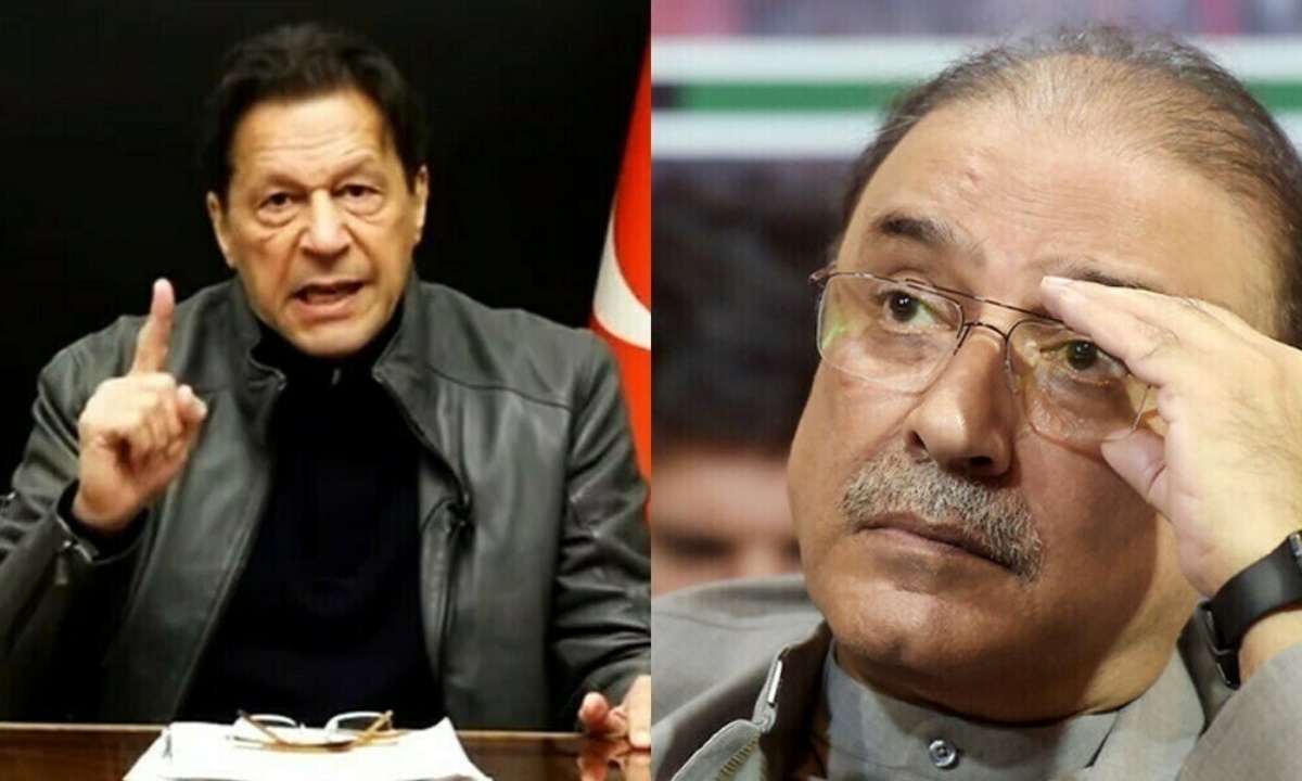 آصف علی زرداری کی عمران خان پر تنقید